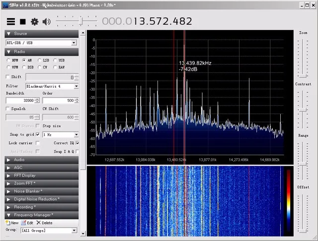 Лучший RTL SDR приемник USB SDR ключ с Realtek RTL2832u SDR и Rafael micro R820t2