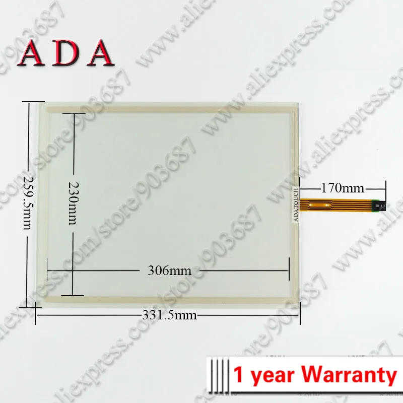 One For IPC477C-15 6AV7884-2AG20-6BE0 Touch Screen Glass Panel