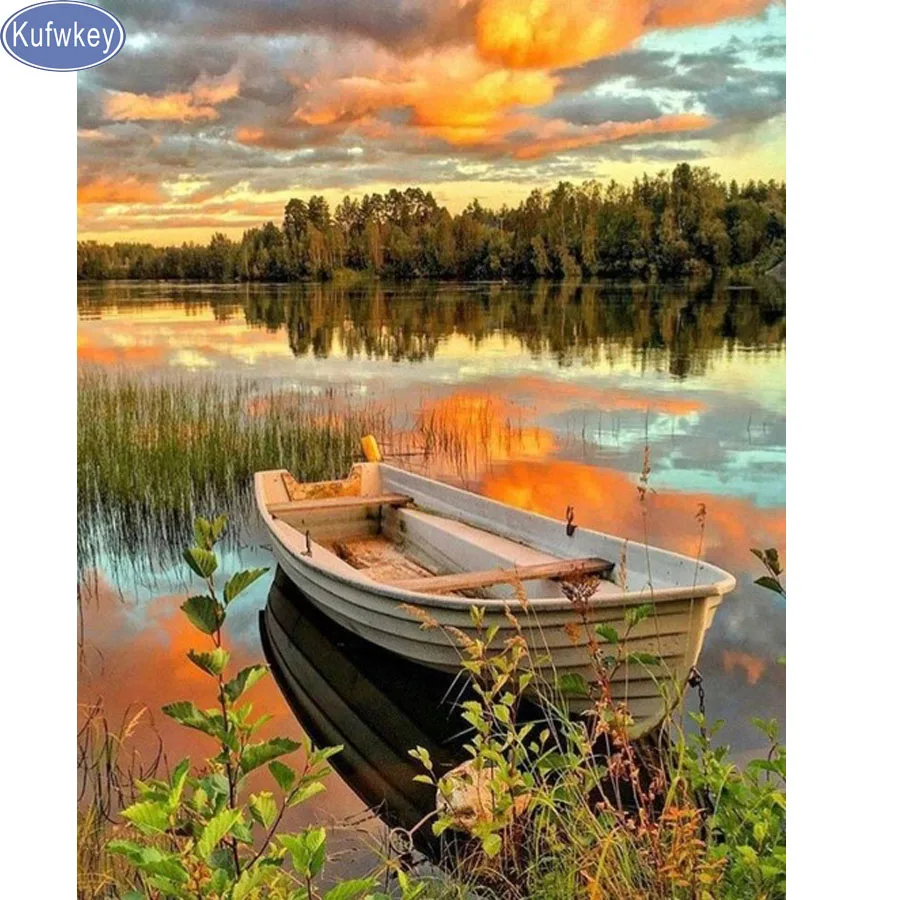 

natural scenery Full Diamond Embroidery 5D diy Diamond Painting 3d picture image Cross-Stitch Diamond Mosaic mazayka Crafts art