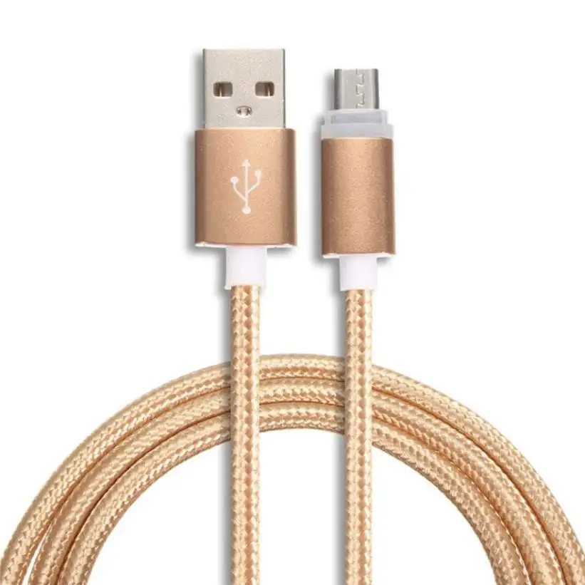 

2017 Top sale New 7 colors LED Light Micro USB Charger Cable Data Charging Cord For For Samsunggalaxy s7 Edge just for you
