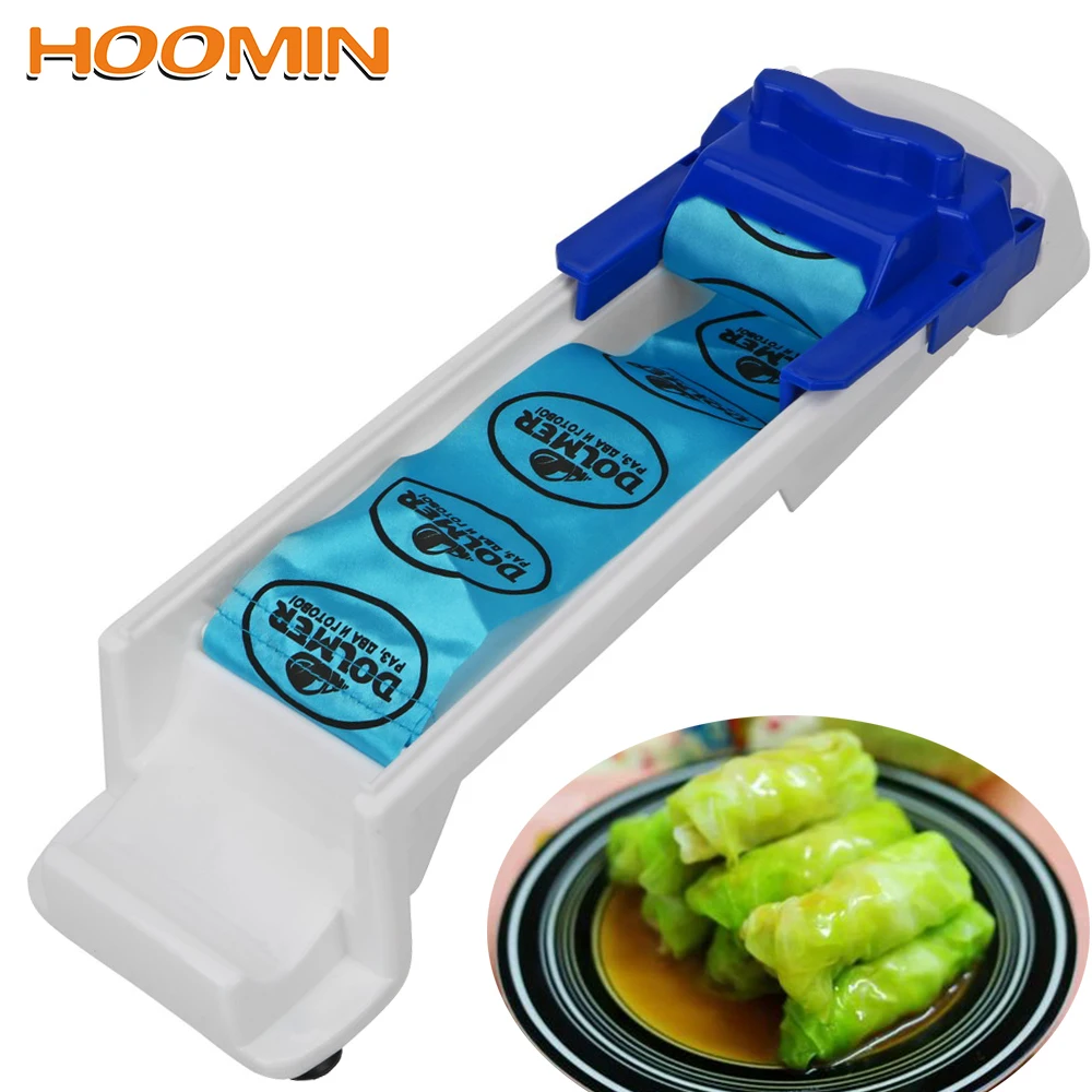 

HOOMIN Sushi Mold Magic Roller Gadgets DIY Vegetable Meat Rolling Tool Stuffed Grape Cooking Tools Kitchen Tools