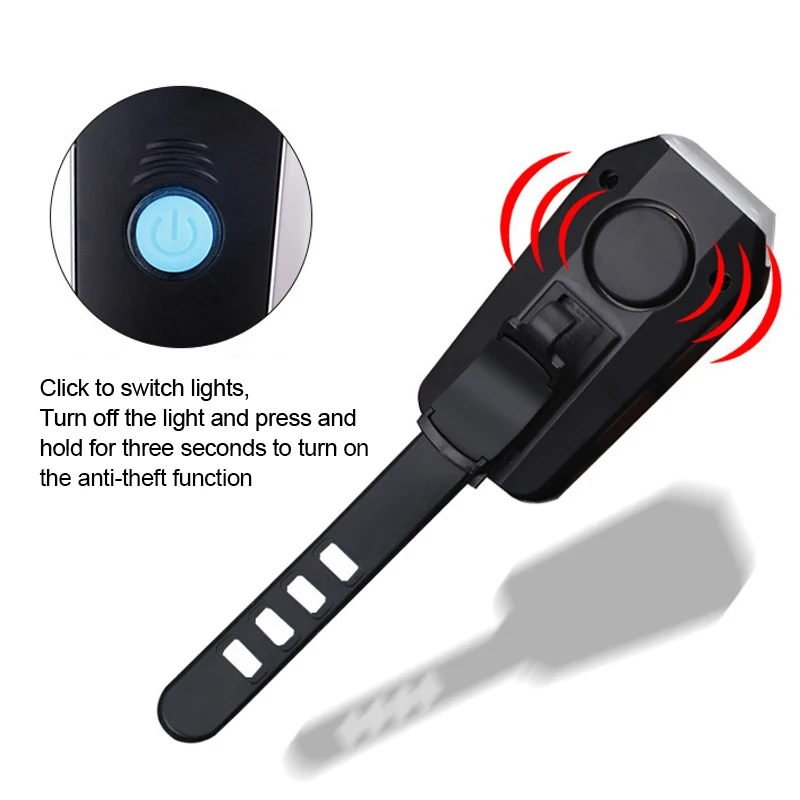 Discount MTB 3 Color Intelligent Portable USB Smart Anti-theft Bike Bicycle Alarm Horn Front Light Headlamp Headlight Lamp 4 Discount MTB 3 Color Intelligent Portable USB Smart Anti-theft Bike Bicycle Alarm Horn Front Light Headlamp Headlight Lamp 4