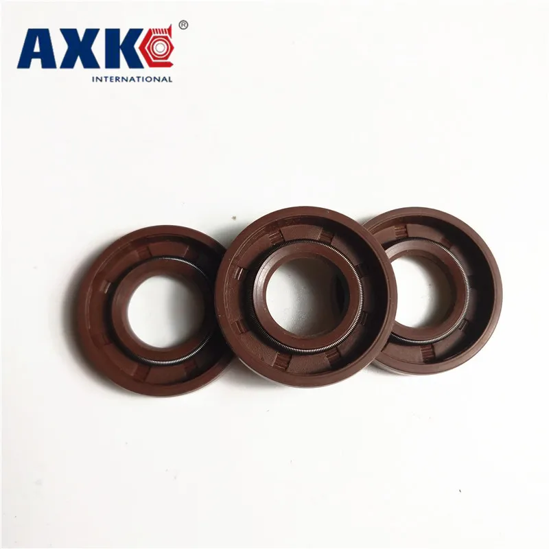 AXK 1 шт. 55x80x 8/10/12 коричневый Витон ФКМ Фтор резиновая пружина двойной две губы TC