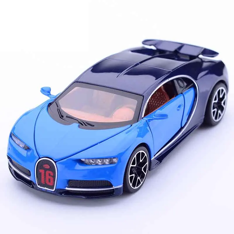 1:32 моделирование Bugatti Chiron Коллекция Модель игрушечный автомобиль из сплава литой металлический автомобиль игрушки для взрослых детей