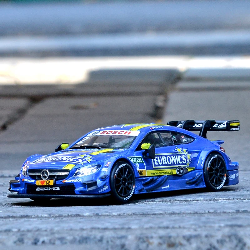 RMZ городской автомобиль benz 1:43 весы литая под давлением игрушка модель DTM C Class AMG