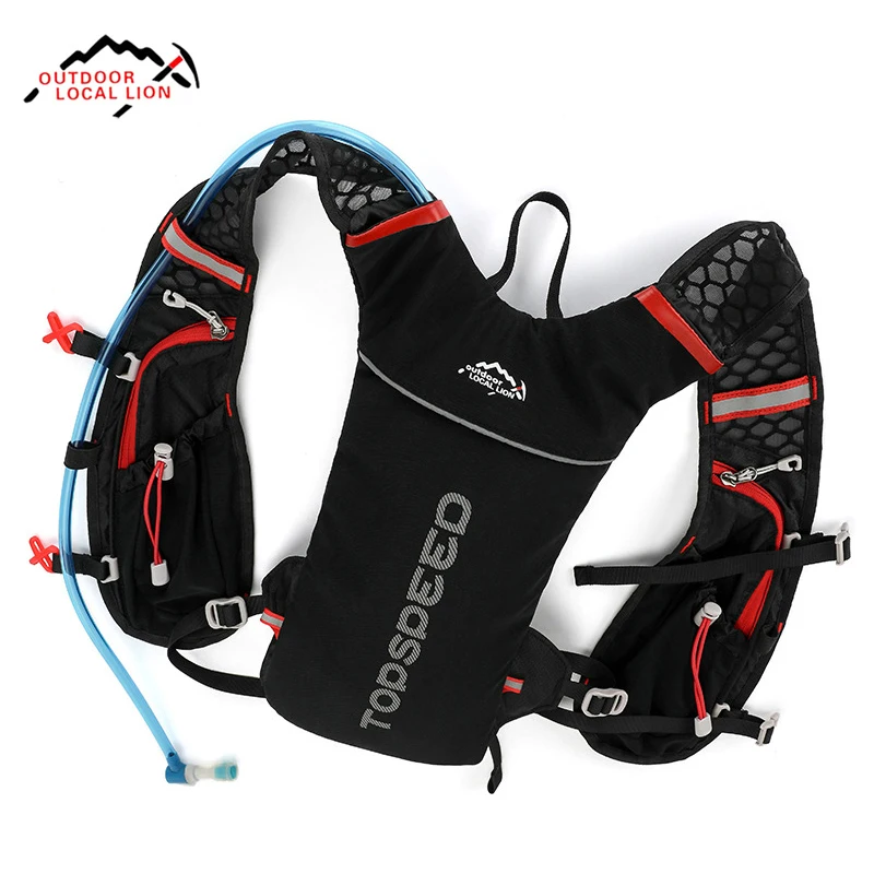 

LOCAL LION Running Bag, Bicycle Running Backpack, Cycling Hydration Rucksack, Men Sport Bag, Waterproof Riding Bike Back Pack