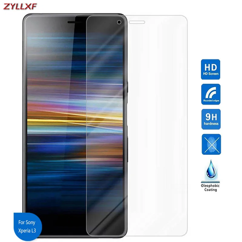 

For Sony Xperia L3 Tempered Glass Screen Protector Film 9H 2.5D 5.7 inch Safety Protective Film On XperiaL3 I3312 I3322 I4312