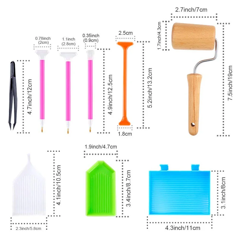 5D DIY Diamond Painting Cross Stitch Tool5