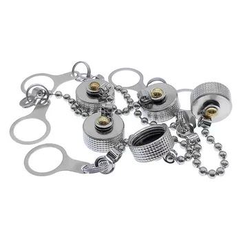 

Aviation Connector Plug Cover GX12 GX16 GX20 Waterproof cover Dust Metal Cap Circular Connector Protective Sleeve