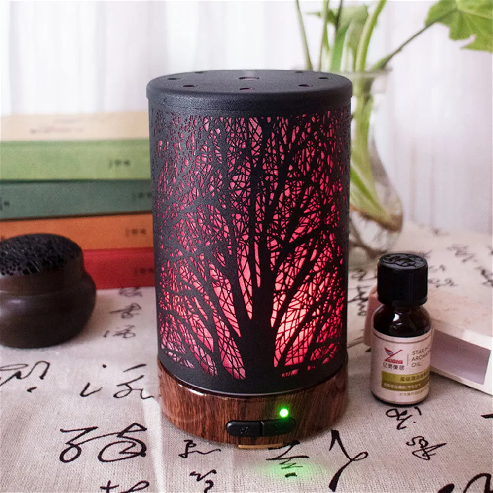 Details about   LED Lamp Humidifier Stone Tree Ornament Household Purifier Aroma Oil Diffuser 