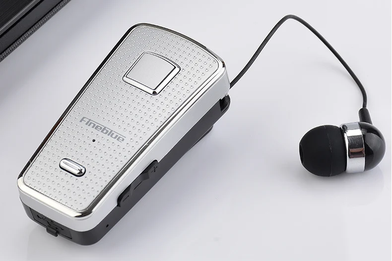 Najtaniej 2019 Fineblue F970 Pro Mini przenośne douszne 10 godzin Bluetooth 5.0 klips na szyję typ teleskopowy biznesowe słuchawki sportowe wibracje