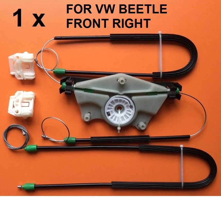 For VW BEETLE WINDOW REGULATOR ELECTRIC REPAIR KIT FRONT RIGHT Onwards