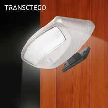 36 IP65 4 Modos LEVOU Sensor De Movimento Luz Solar Do Jardim Ao Ar Livre Lâmpada de Parede À Prova D’ Água de Aço Inoxidável Luzes Do Pátio Solar Rua lâmpada