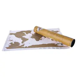 1 шт.. Deluxe Scratch Off Journal World географические карты персональные путешествия Постер с атласом Новинка Scratch World географические карты Лидер продаж