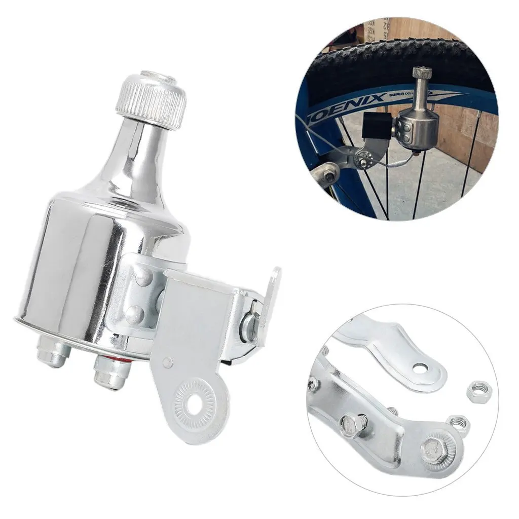 

New Bicycle Light Generator 12V 6W Dynamo Motorized Friction Head Rear Light Kit Grinding motor