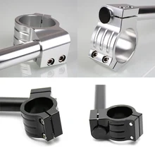 1 пара Универсальный алюминиевый сплав Мотоцикл с ЧПУ вилка трубка Регулируемый зажим на руле 31/32/33/35 мм CSL88