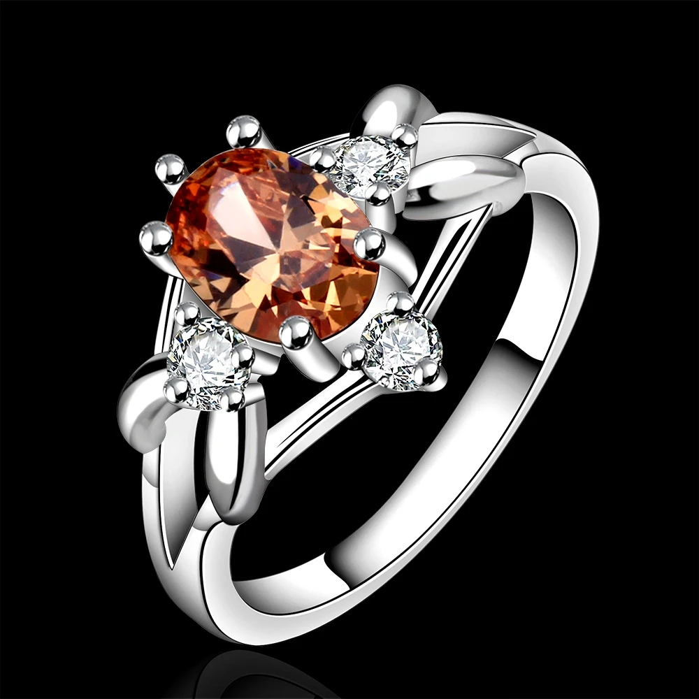 Silver Plated Women Ring Silver Plated Jewelry Wholesale Fashion
