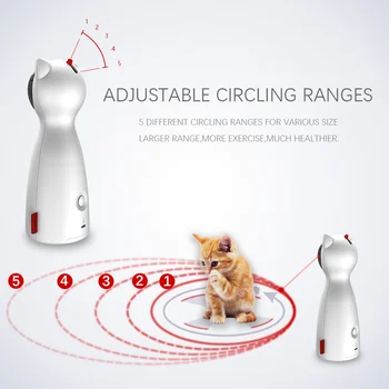 Automatic Laser Pointer Cat Interactive Toy