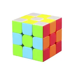 4 типа Stickerless скорость волшебный куб антистресс головоломка игрушка для взрослых развивающая игрушка малыш пираминикс куб странная форма