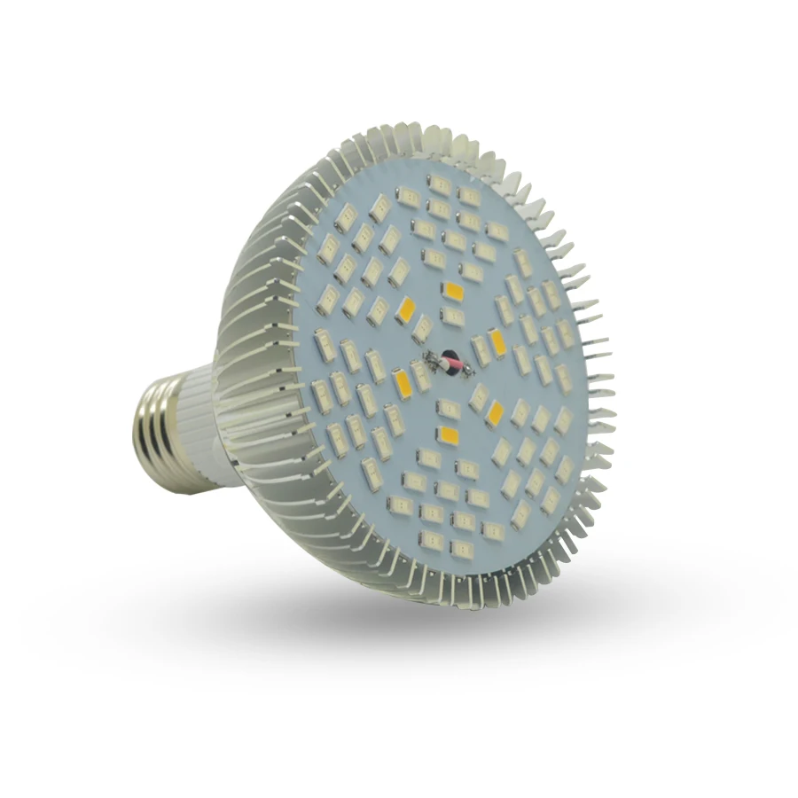 Полный спектр Светодиодный лампочки для теплиц E27 светодиодный лампы для растениеводства лампы для растения на гидропонике Системы овощей Цветочная теплица