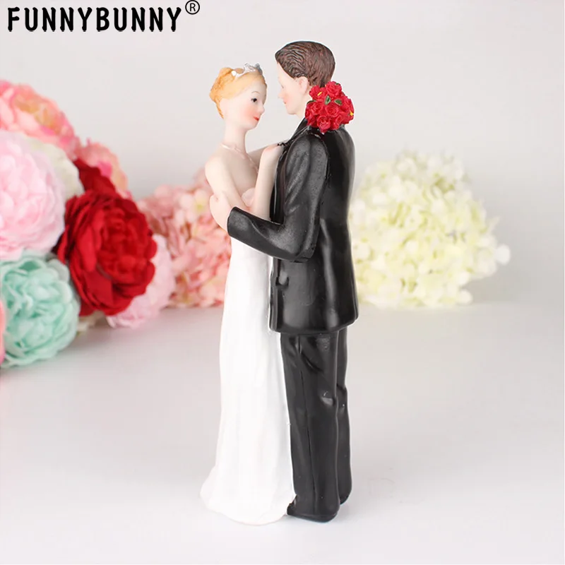 FUNNYBUNNY Жених и невеста декоративный Свадебный Торт Топперы торт Топпер фигурки