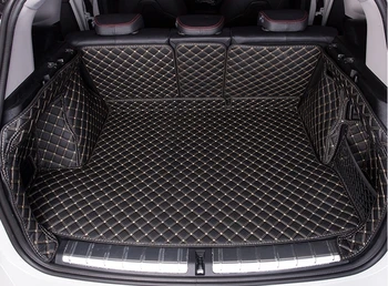 

Good mats! Special trunk mats for New BMW X1 F48 2016 waterproof durable cargo liner boot carpets luggage mats,Free shipping