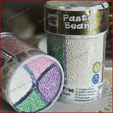 Мороженое акцент разбрызгивает для шоколадного торта украшения пастельные бобы четыре ячейки шоколада посыпать торт украшения инструменты