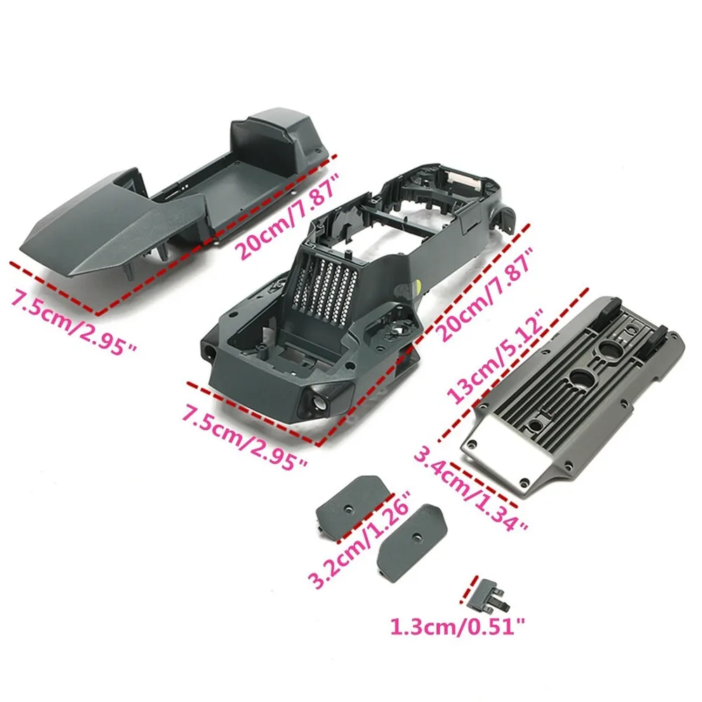 DJI Mavic Pro Оригинальный Новый рычаг Верхняя Нижняя средняя рамка Корпус ремонтные