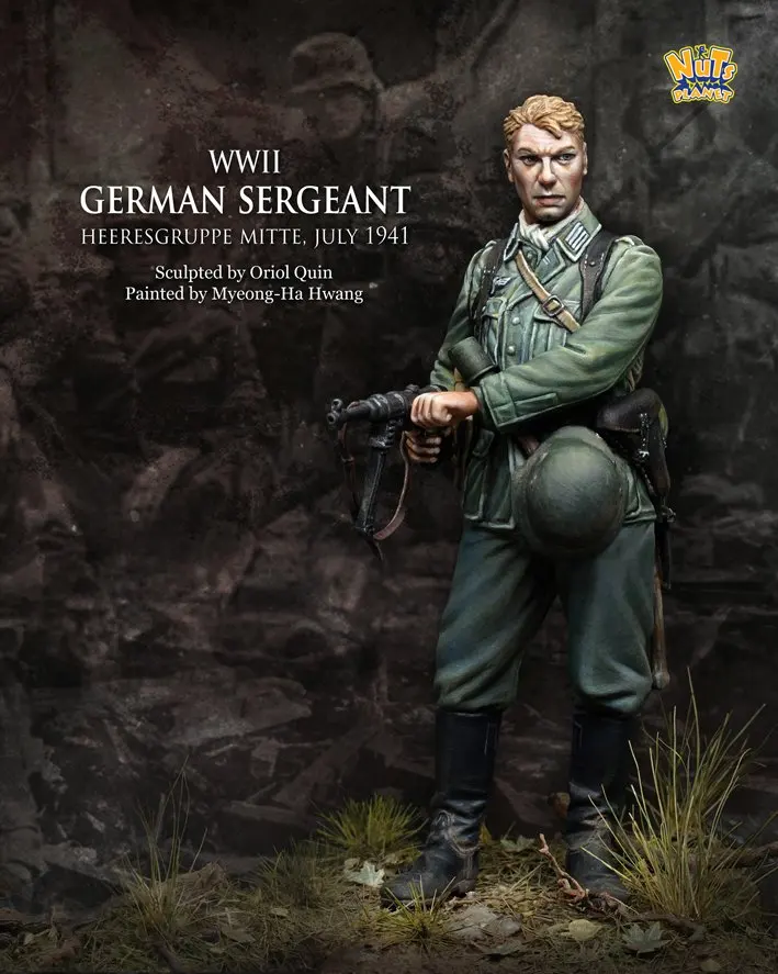 

NP 75010 1/24 World War II German Infantry Sergeant Central Group Corps, July 1941