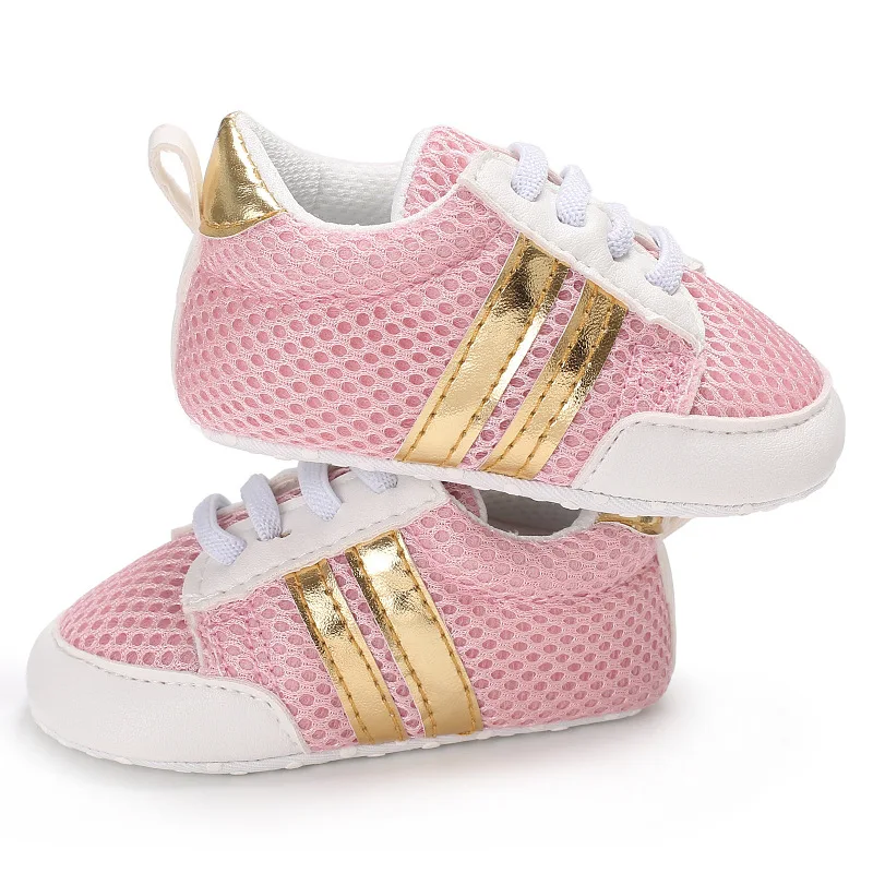 

Raise Young Spring Summer Mesh Baby First Walkers Soft Soles Non-slip Newborn Baby Girl Tennis shoes Toddler Girl Sneakers 0-18M