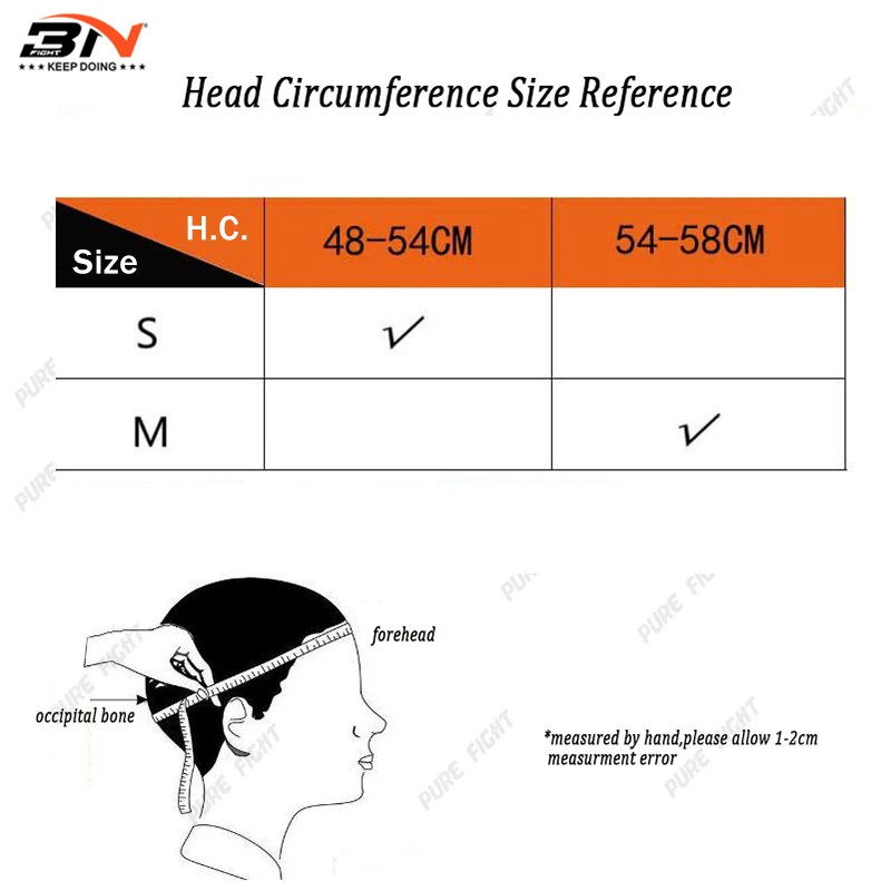 boxing head guard with mask