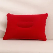 Durable Portable Solid Fold Outdoor Travel Sleep Pillow Air Inflatable Cushion Break Travel Plane Hotel Inflatable Air Pillow цена Durable Portable Solid Fold Outdoor Travel Sleep Pillow Air Inflatable Cushion Break Travel Plane Hotel Inflatable Air Pillow цены онлайн