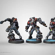 [Loong Way Miniatures] Corvus Belli Infinity 0484 ракторак, морат старший сержант 32 мм Металл Миниатюрный