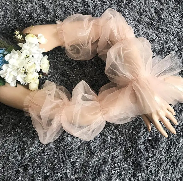 Women's elegant white color mesh glove female spring summer sunscreen long lace glove R1558 Women's elegant white color mesh glove female spring summer sunscreen long lace glove R1558