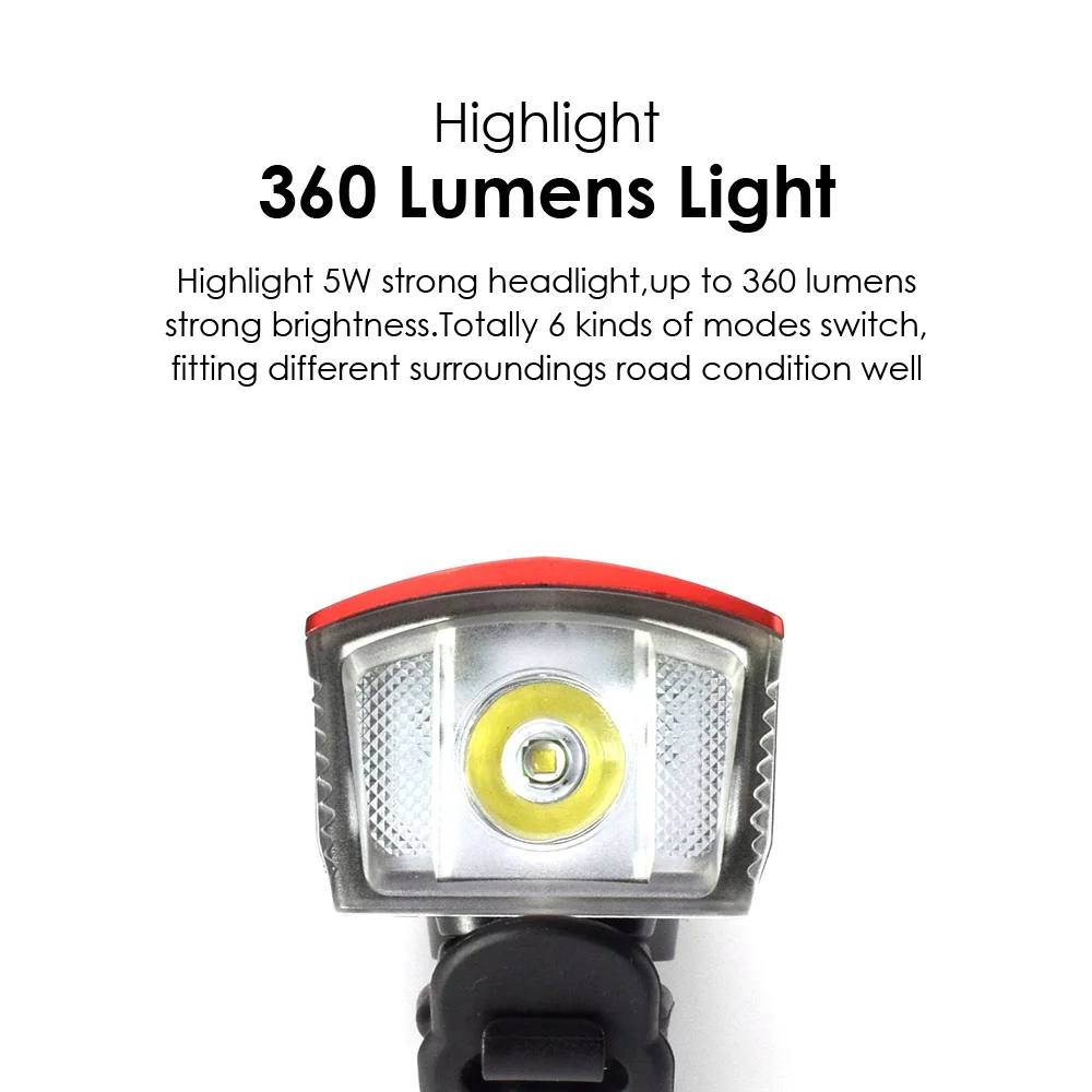 Спикер велосипедный фонарь передний Luces Bicicleta Luz Farol Lanterna светодиодный фонарик