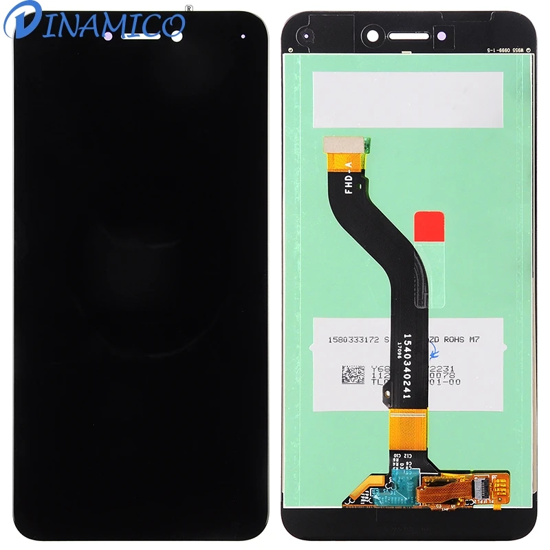 Dinamico P9 Lite Lcd для huawei P9 Lite дисплей с кодирующий преобразователь сенсорного экрана в сборе PRA LX1 Lcd с рамкой