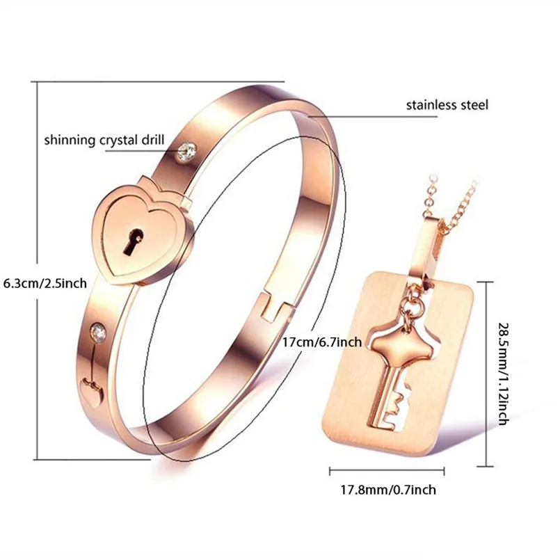 2pcs Lover Jewelry Set 3