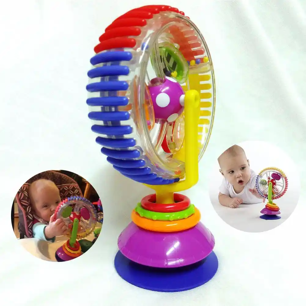 sassy wonder wheel highchair toy