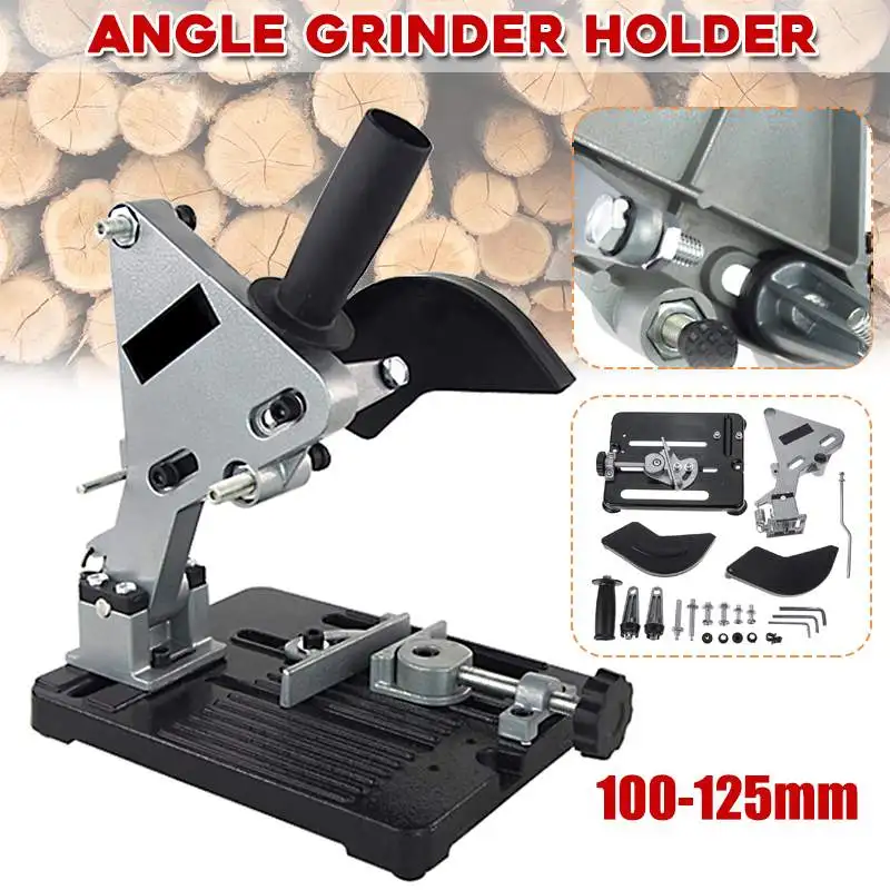  Doersupp Angle Grinder Holder Woodworking Tool DIY Cutting Stand Grinder Support Dremel Power Tools