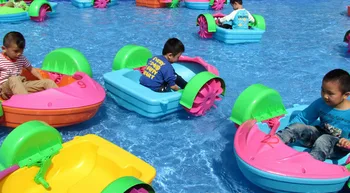 

power paddler boat(CE certificate) / hot-selling hand power kids pedal boats