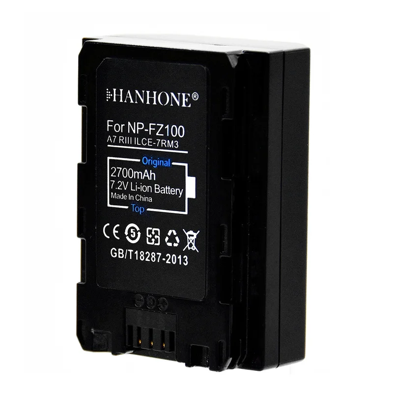 2 шт. Топ 2700 мАч NP FZ100 NPFZ100 батарея + LED Dual USB зарядное устройство для Sony BC QZ1 a9 a7R III a7 ILCE