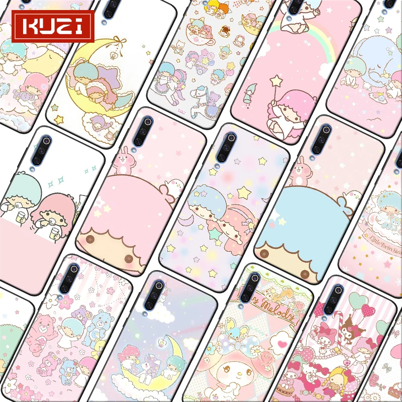 

little twin stars Cute My Melody Soft Silicone Phone Case for samsung galaxy a50 a70 a30 a40 a20 s8 s9 s10 plus