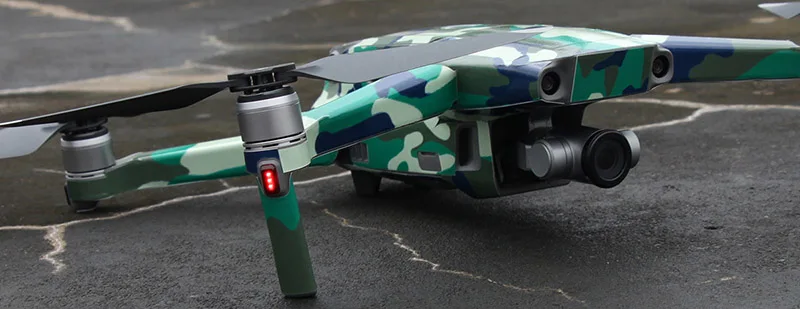 Camouflage drone body  Remote Control  battery Stickers camo skin  for dji mavic 2 pro zoom drone Accessories 1 (5)