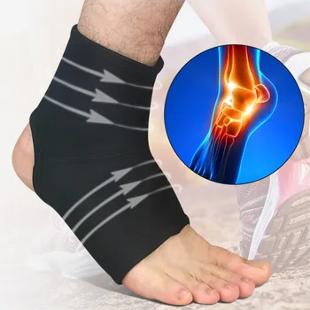 1Pc Sport Enkel Ondersteuning Enkel Pads Elastische Brace Guard Voet Enkels Protector Wrap Sport Caviglie Tobilleras Enkel Gewichten