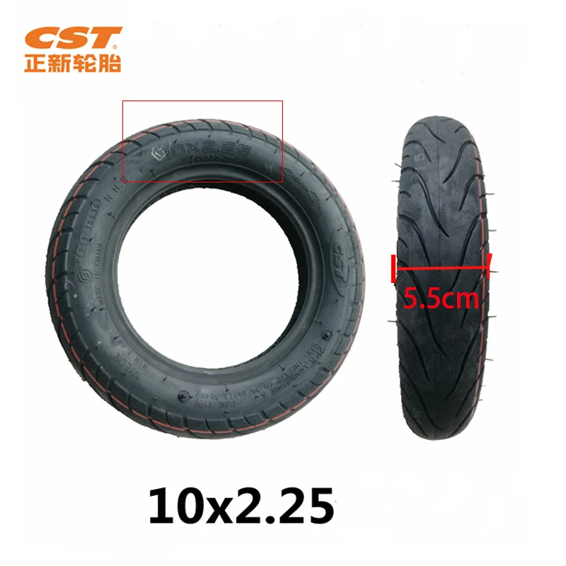 2pcs 10x2.50 10x2.25 CST Electric Scooter Balancing Balance Scooter Inflation Whee Tire 10 inch tyre Inner Tube Thicker