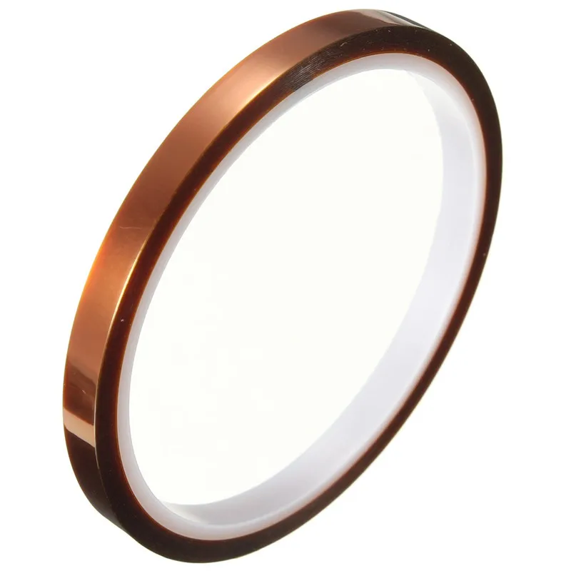 

Hot Sale 30mx4mm One-side Self-adhesive High Temperature Heat Resistant Polyimide Tape for BGA