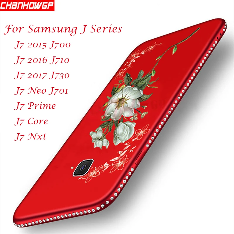 

3D Relief Soft Case For Samsung Galaxy J7 2017 J730 J7 Prime G610 J7 neo J701 Core J7 2016 J710F J7 J700F DUOS NXT Cover Capa