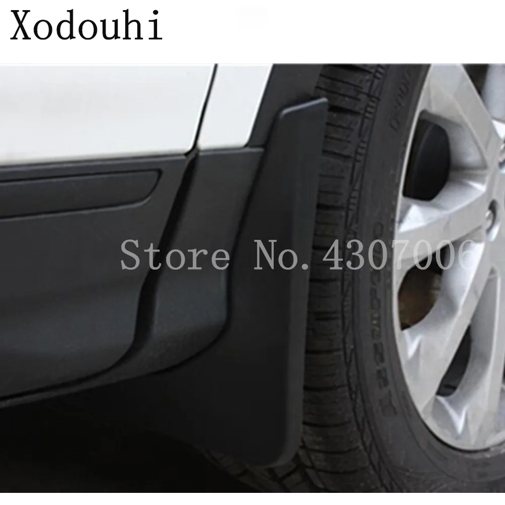 

For Ford Kuga 2017 2018 2019 Car plastic fender soft mudguard flap splash mud guard frame hoods 4pcs