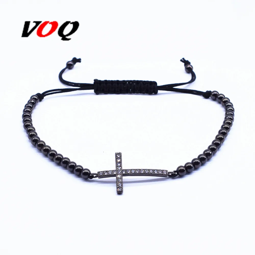Buy VOQ New Design Jesus Cross Charm Bracelet