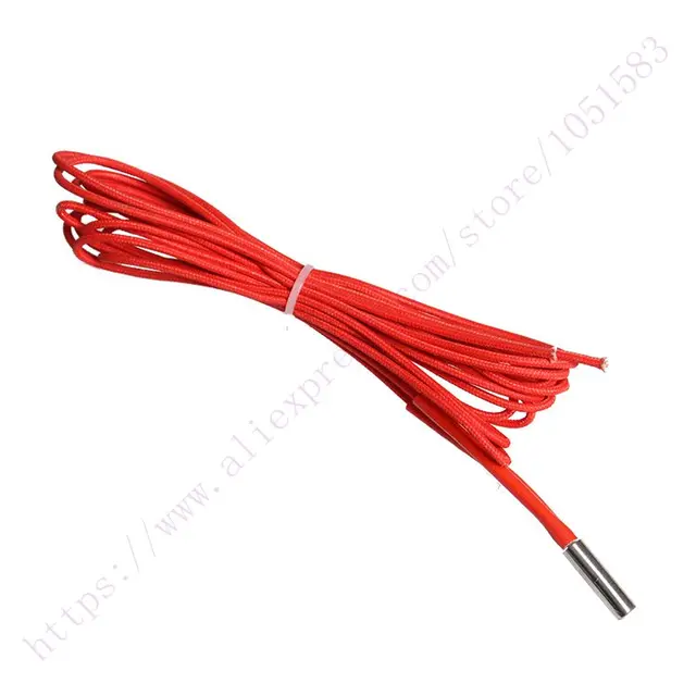 Special Offers 5pcs Generic 12V / 24V 40W 2M stainless Steel Ceramic Cartridge Heater Dia 6*20mm 2 Meters Length for DIY Big Large 3D Printer Special Offers 5pcs Generic 12V / 24V 40W 2M stainless Steel Ceramic Cartridge Heater Dia 6*20mm 2 Meters Length for DIY Big Large 3D Printer